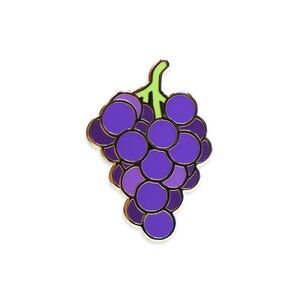 Concord Grapes Lapel Pin